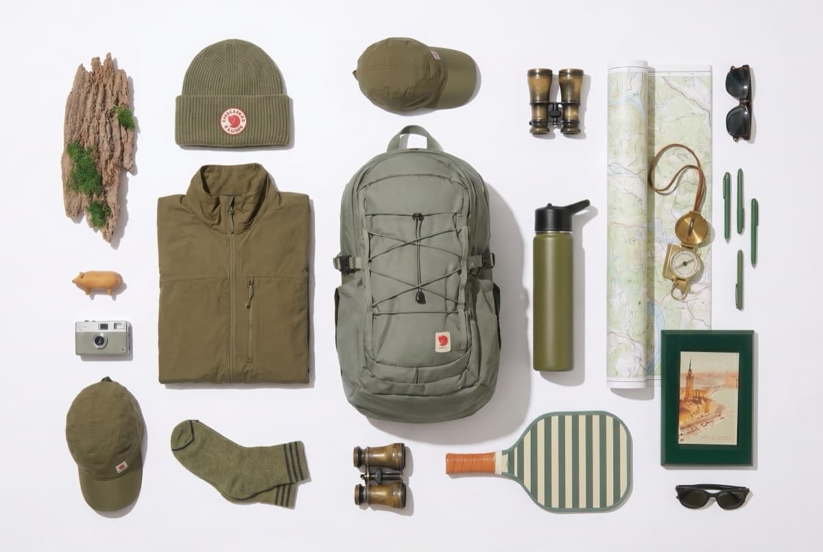 Travel Gear — Flat Lay
